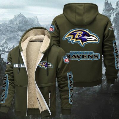 Baltimore Ravens Fleece Zip Hoodie