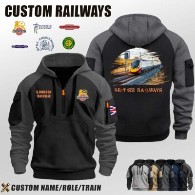 British Railways_Halfzip Hoodie