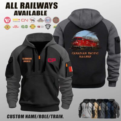 Canadian Pacific Railway_Halfzip Hoodie