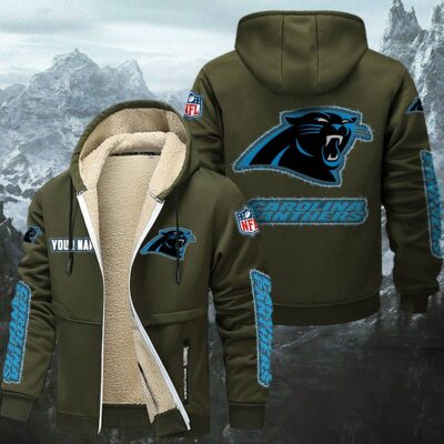 Carolina Panthers Fleece Zip Hoodie