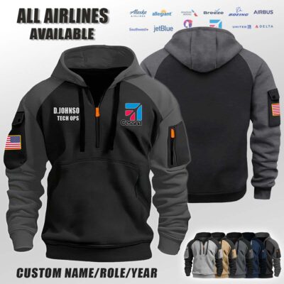 Cessna _Halfzip Hoodie