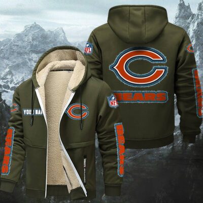 Chicago Bears Fleece Zip Hoodie