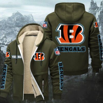 Cincinnati Bengals Fleece Zip Hoodie