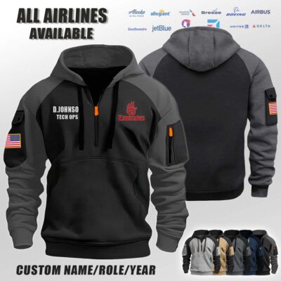 Emirates _Halfzip Hoodie