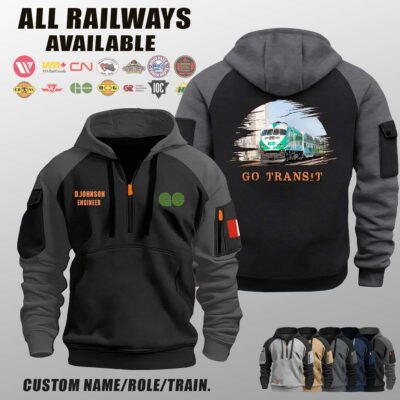 GO Transit_Halfzip Hoodie