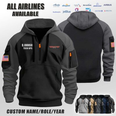 Kalitta Air_Halfzip Hoodie