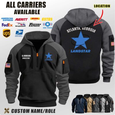 Landstar System_Location Halfzip Hoodie