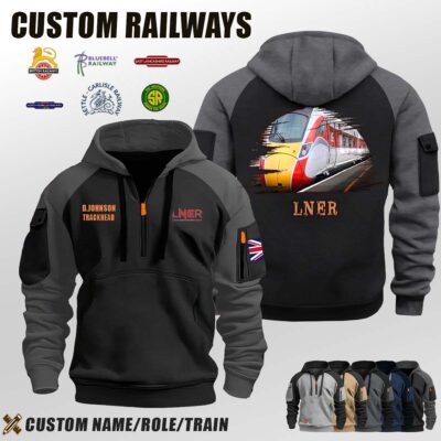 LNER_Halfzip Hoodie
