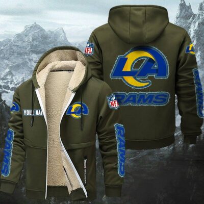Los Angeles Rams Fleece Zip Hoodie