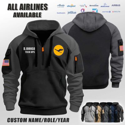 Lufthansa _Halfzip Hoodie