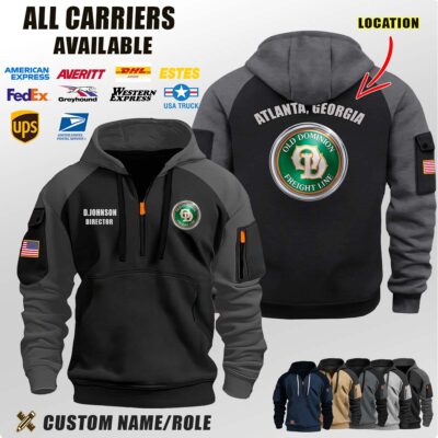 Old Dominion Freight Line_Location Halfzip Hoodie