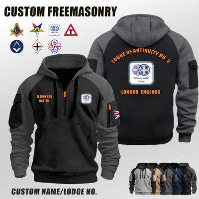 Palatine Lodge No. 97_Halfzip Hoodie