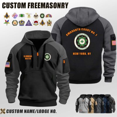 Royal Order of Scotland_Halfzip Hoodie