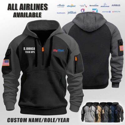 SkyWest Airlines_Halfzip Hoodie
