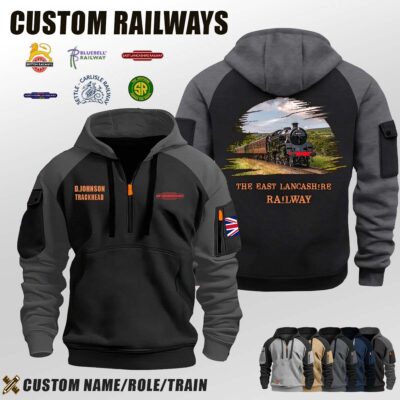 The East Lancashire Railway_Halfzip Hoodie