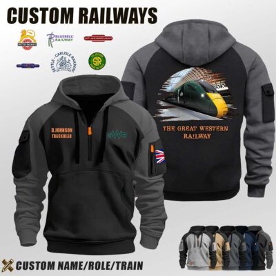 The Great Western Railway_Halfzip Hoodie