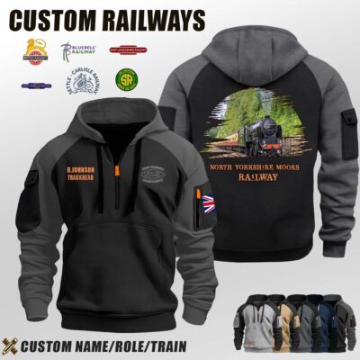 The North Yorkshire Moors Railway_Halfzip Hoodie