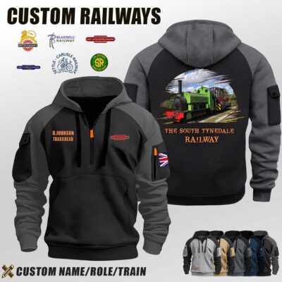 The South Tynedale Railway_Halfzip Hoodie