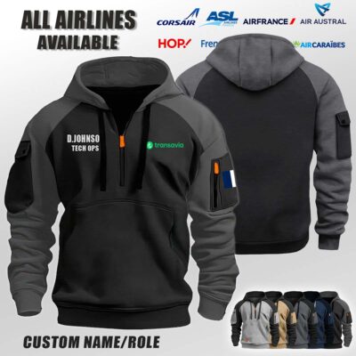 Transavia France_Halfzip Hoodie