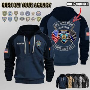 V2 Dual Flag Halfzip Hoodie 1 2