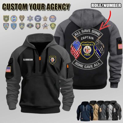 V2 Dual Flag Halfzip Hoodie 2 2