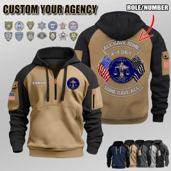 V2 Dual Flag Halfzip Hoodie 4 2