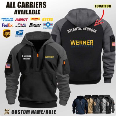 Werner Enterprises_Location Halfzip Hoodie