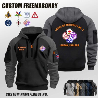 York Rite_Halfzip Hoodie