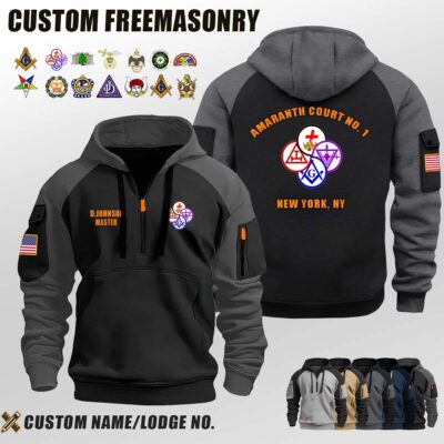 York Rite_Halfzip Hoodie