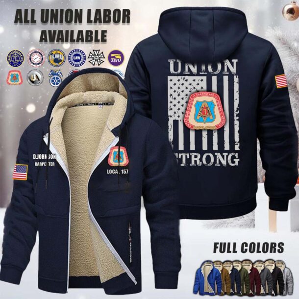 Fleece Zip Hoodie 1 2