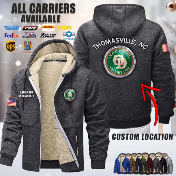 Fleece Zip Hoodie 2 3