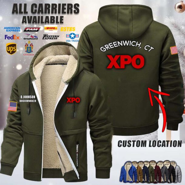 Fleece Zip Hoodie 4 3