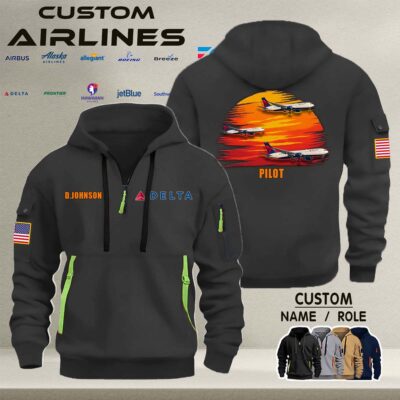 Quarter Zip Hoodie 1 13