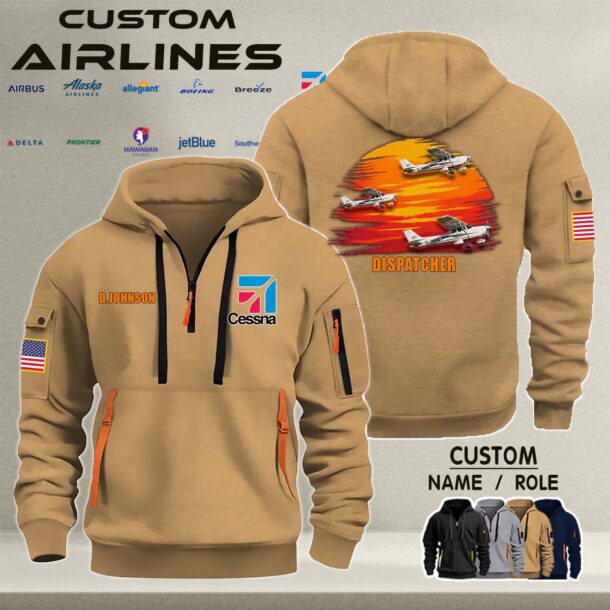 Quarter Zip Hoodie 3 12