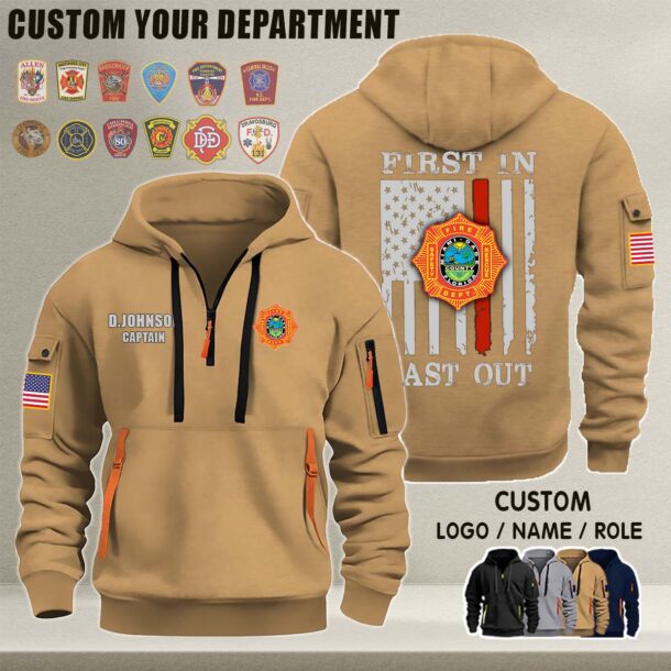 Quarter Zip Hoodie 3 7