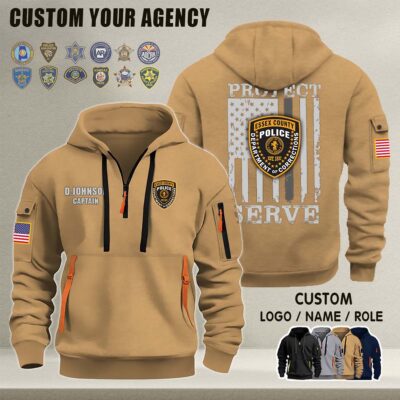 Quarter Zip Hoodie 3 8