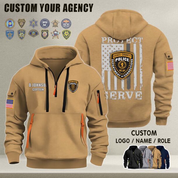 Quarter Zip Hoodie 3 8