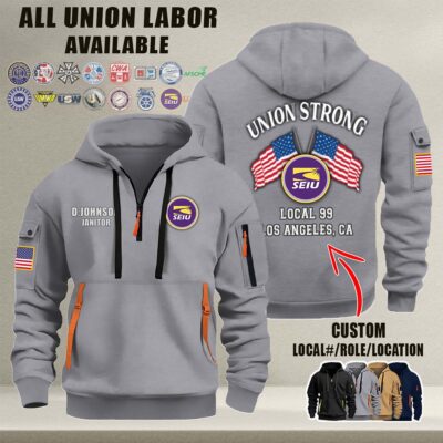 Quarter Zip Hoodie 4 5