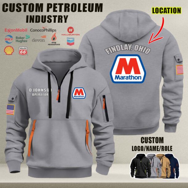 Quarter Zip Hoodie 4