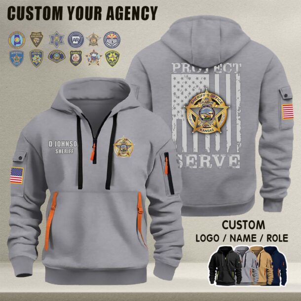 Quarter Zip Hoodie 4 9