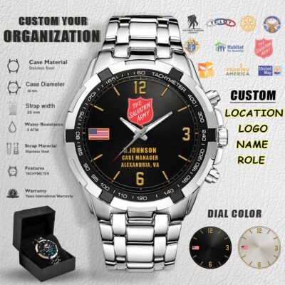 Stainless Steel Watch 1 9