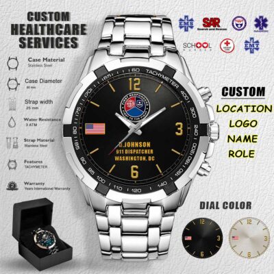 Stainless Steel Watch 2 8