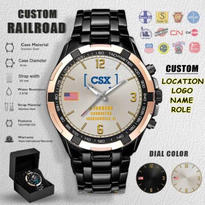 Stainless Steel Watch 3 4