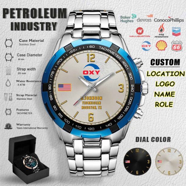 Stainless Steel Watch 3 6