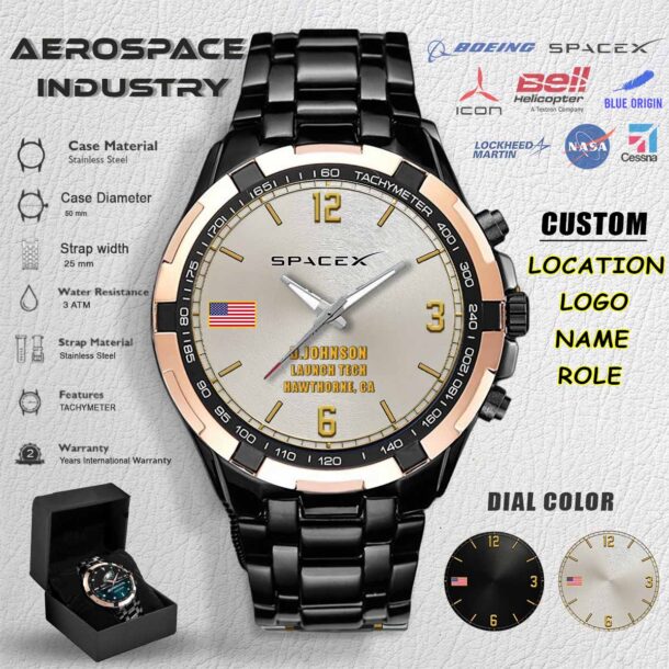 Stainless Steel Watch 3 8