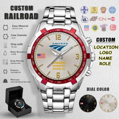 Stainless Steel Watch 5 2