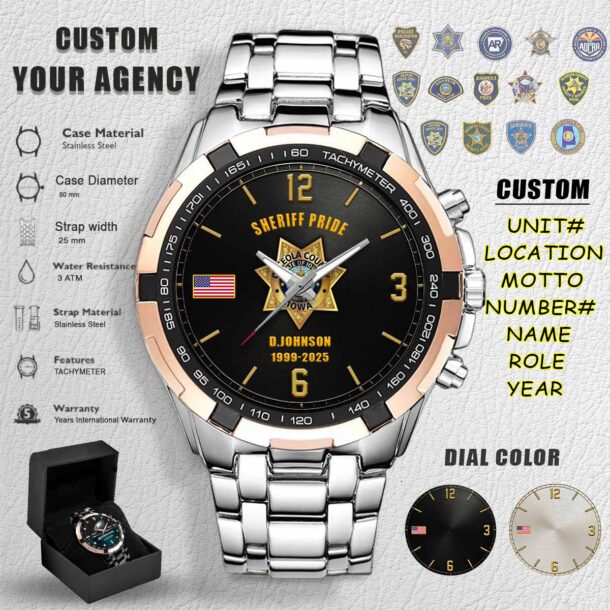 Stainless Steel Watch 8 1