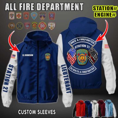 Flag Windbreaker Jacket 1 2