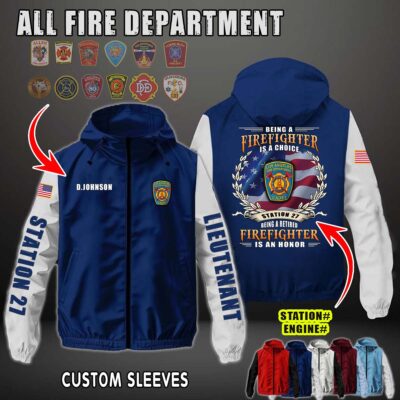 Flag Windbreaker Jacket 1 3