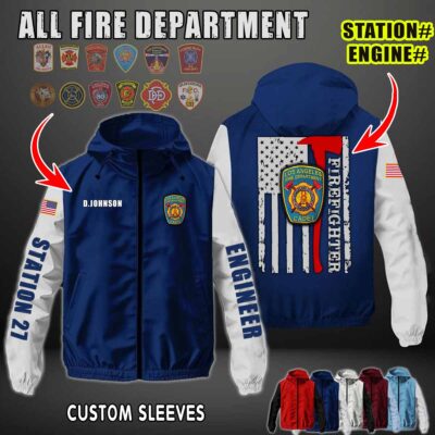 Flag Windbreaker Jacket 1